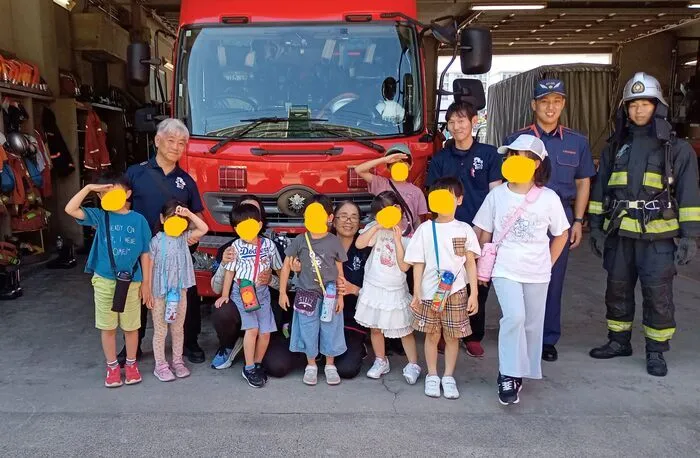 ポニーナ幕張本郷/消防署見学🚒