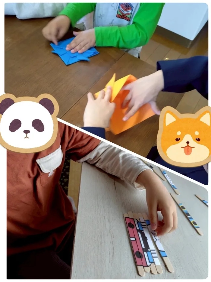 わくわく子供ひろば本宮/兜作り🎏