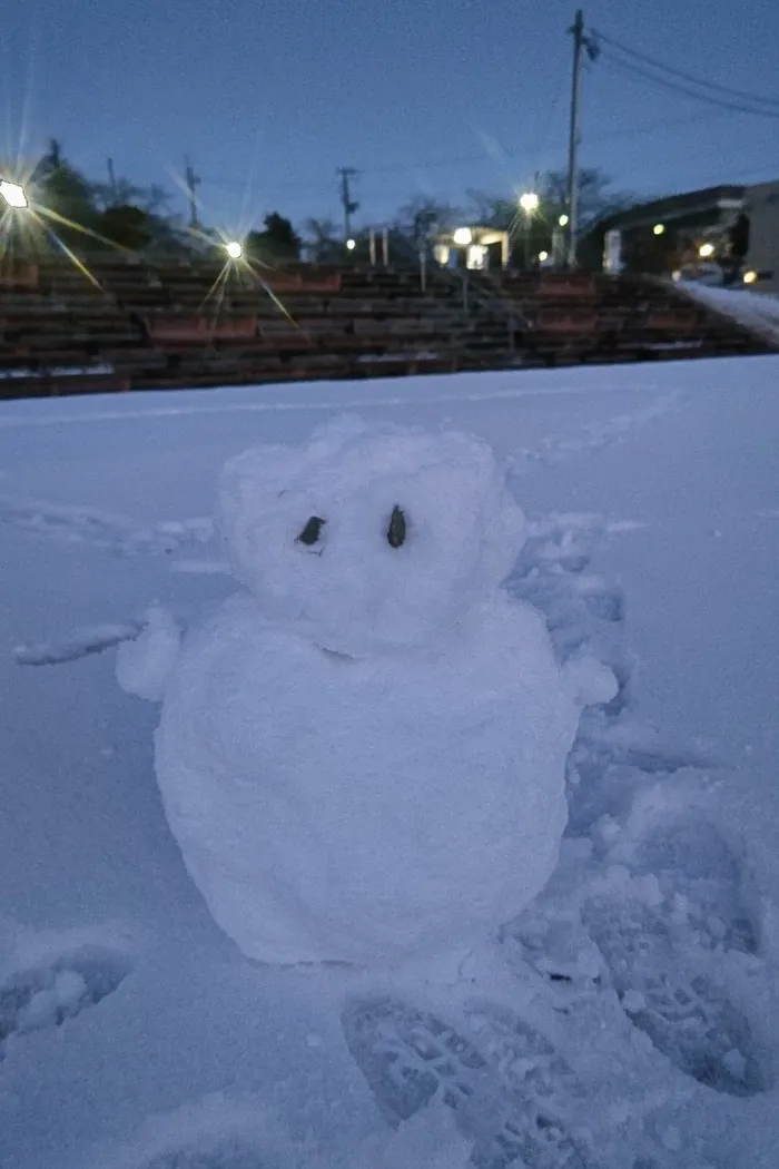 わくわく子供ひろば本宮/雪遊び✨️