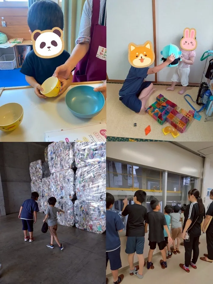 わくわく子供ひろば本宮/本宮クリーンセンターへ見学！