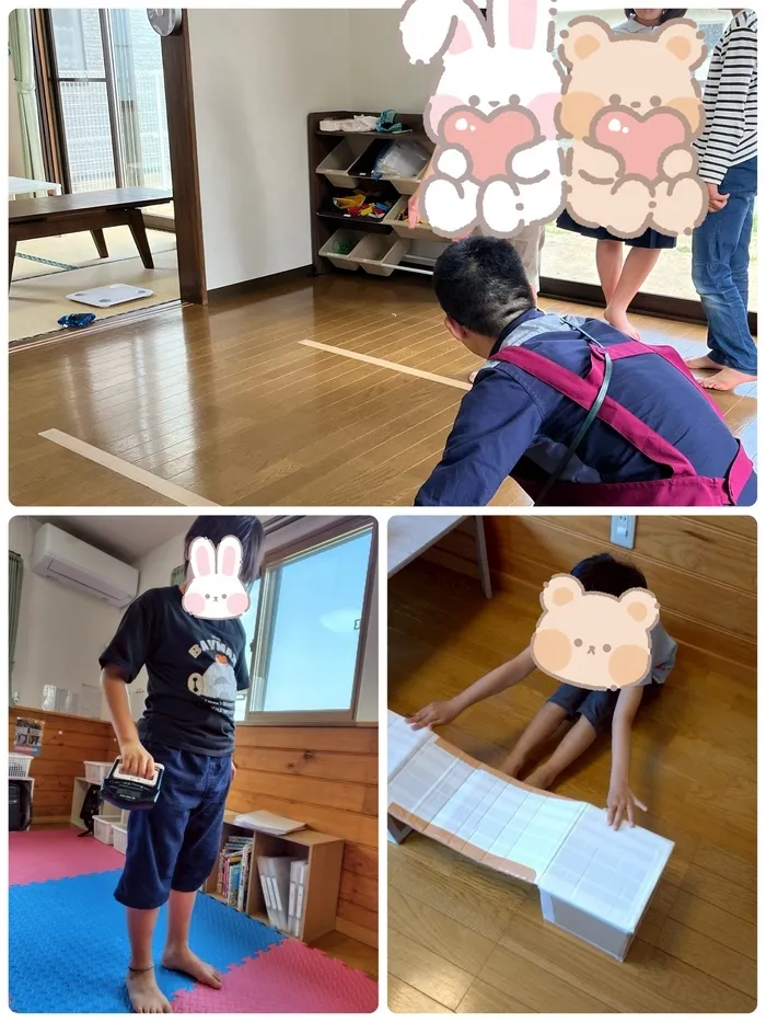 わくわく子供ひろば本宮/体力測定週間🏃💨