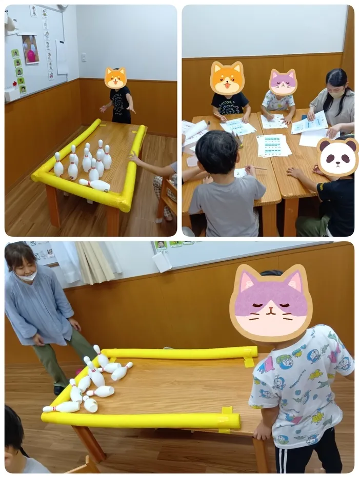 児童発達支援事業所しなやかな森大在/数字で遊ぼう！