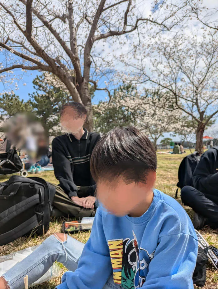 「就労準備型」放課後等デイサービスNESTING博多/花より団子?なお花見でした🤣