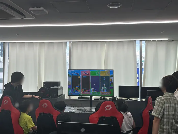 「就労準備型」放課後等デイサービスNESTING博多/テトリスなぷよぷよ〜👀