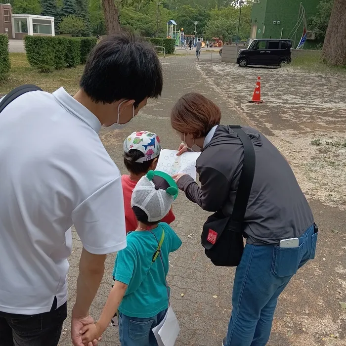 児童発達支援・放課後等デイサービスunico中島公園/中島公園スタンプラリー!