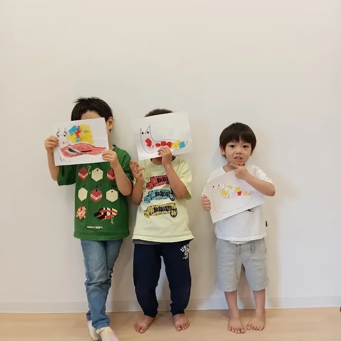 児童発達支援・放課後等デイサービスunico中島公園/しっとりアート🐌