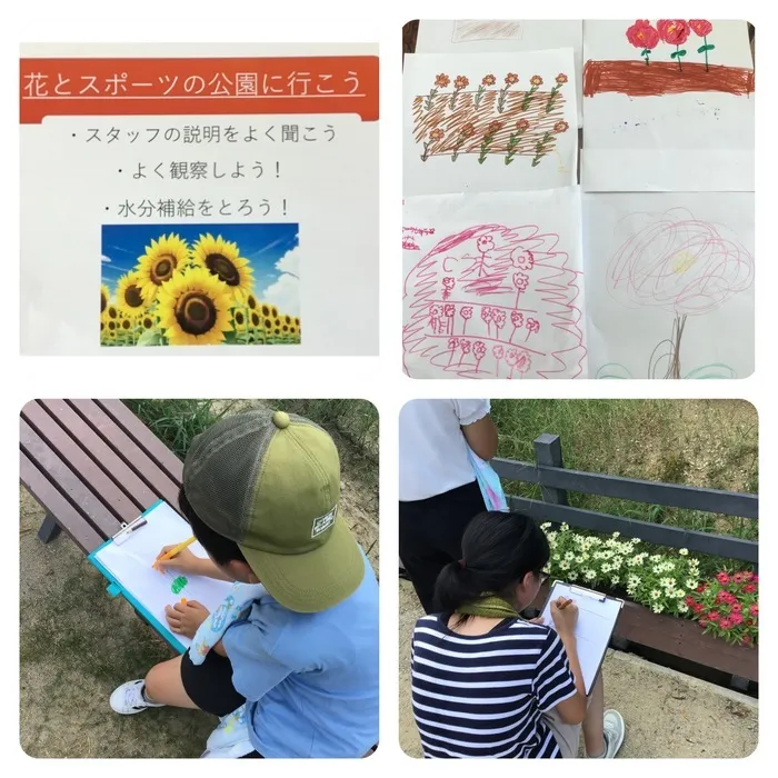 わくわくエイト/今日のプログラム「花とスポーツの公園へ行こう」