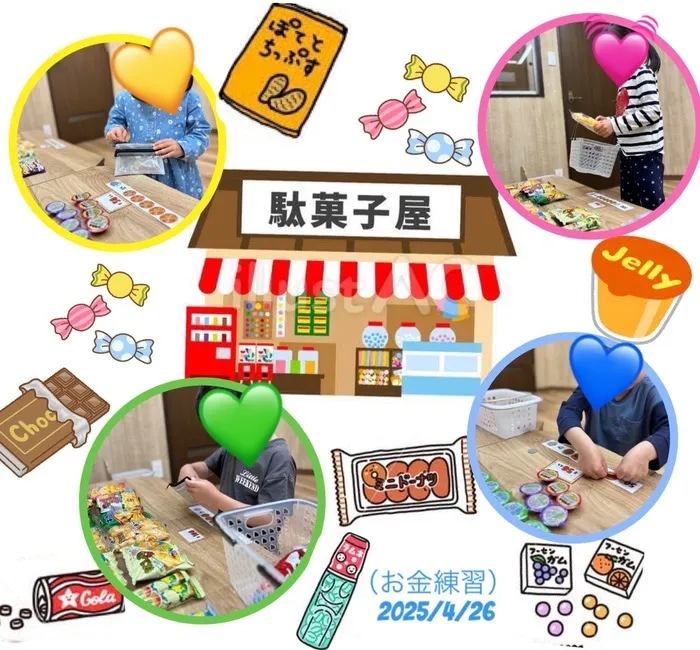 emiure（エミュール） STによる言語療法可能　生野区最大級施設　送迎あり/駄菓子屋🍭（お金練習）