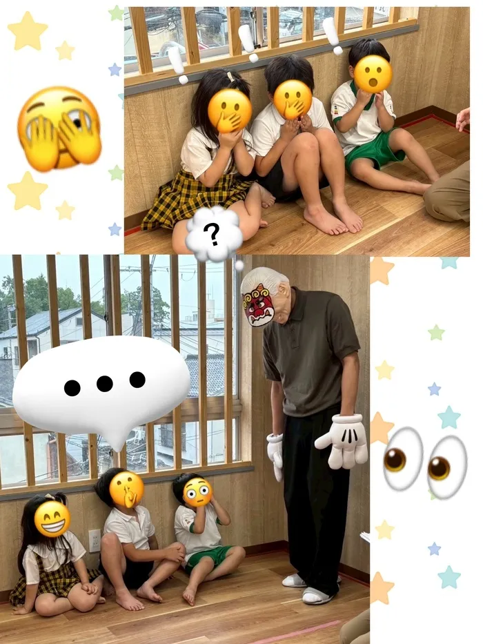 emiure（エミュール） STによる言語療法可能　生野区最大級施設　送迎あり/レクリエーション【目隠しかくれんぼ👹】