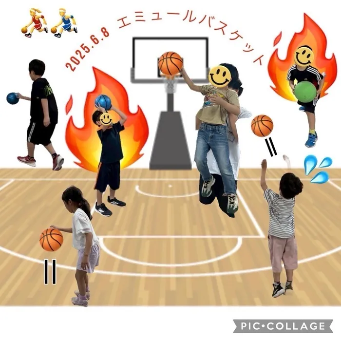 emiure＋（エミュールプラス） STによる言語療法可能　生野区最大級施設　送迎あり/エミュールバスケット🏀