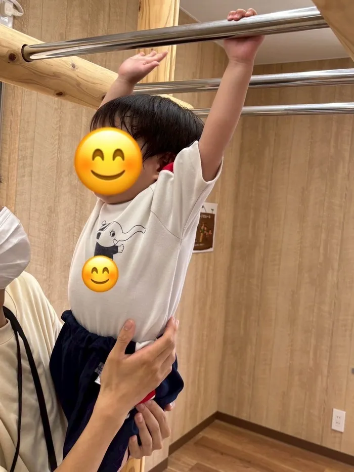 emiure＋（エミュールプラス） STによる言語療法可能　生野区最大級施設　送迎あり/うんていにチャレンジ💪✨