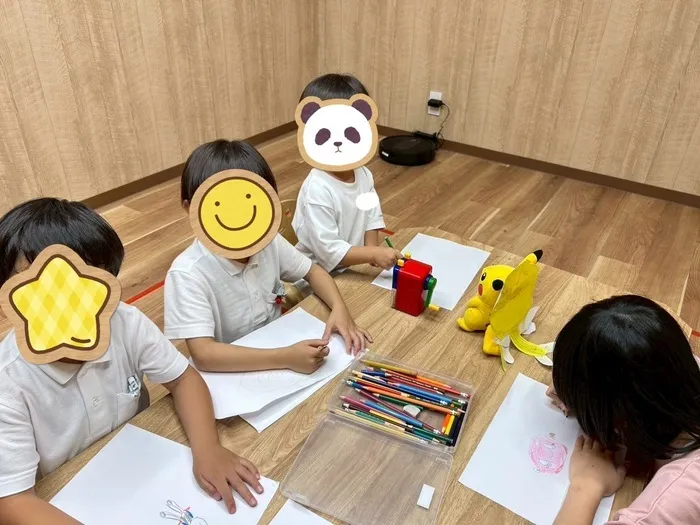 emiure＋（エミュールプラス） STによる言語療法可能　生野区最大級施設　送迎あり/お絵かき✏️