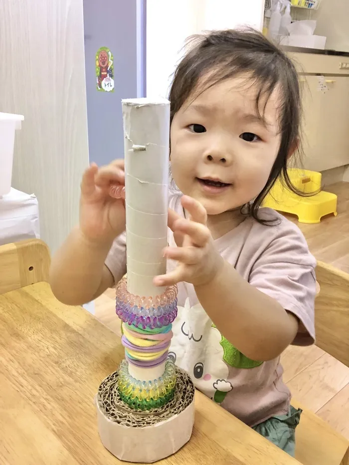 個別療育のゆめラボ西原教室/ビヨーン、、パチン！✨