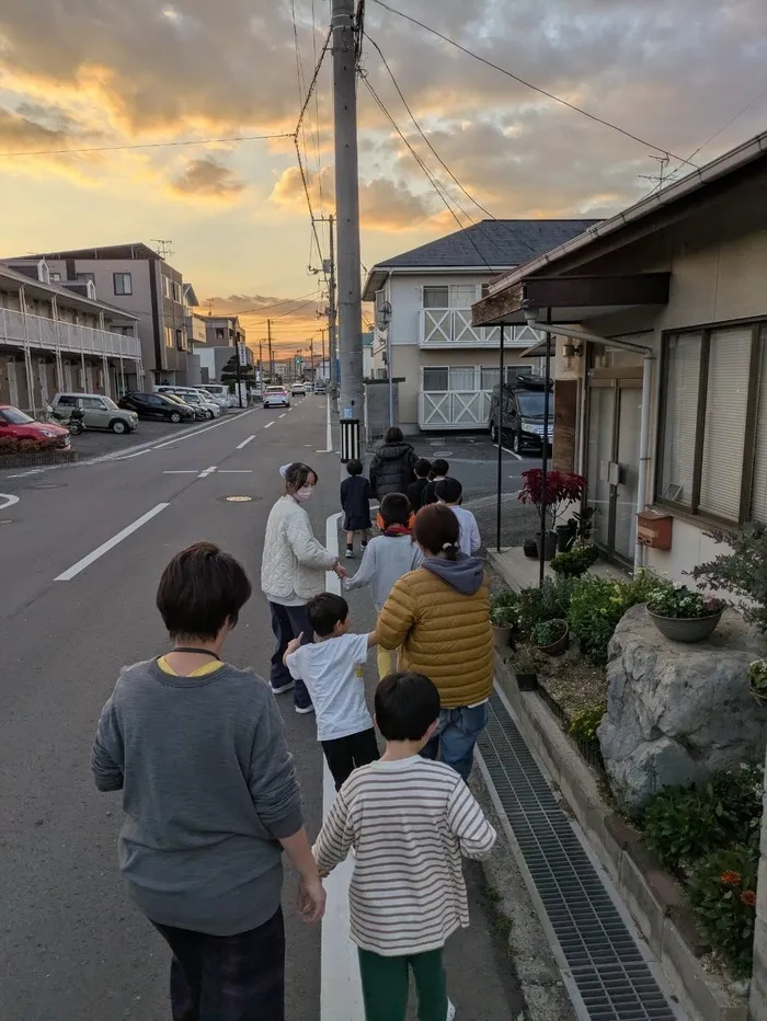 晴る日 西崎事業所/避難訓練をしました