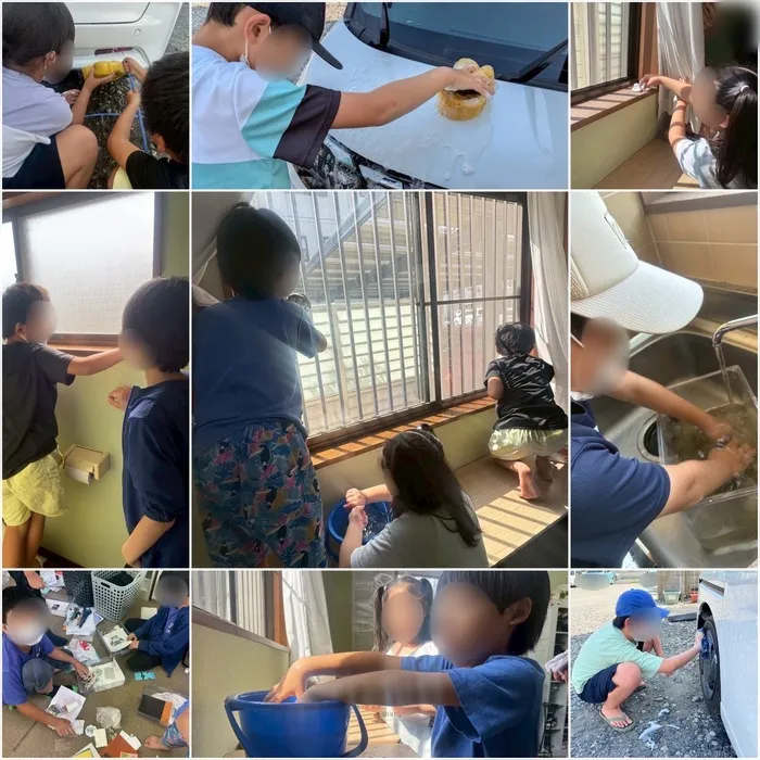 ハートフル・キッズ 古河店 【 送迎有】/みんなで大掃除🧹✨