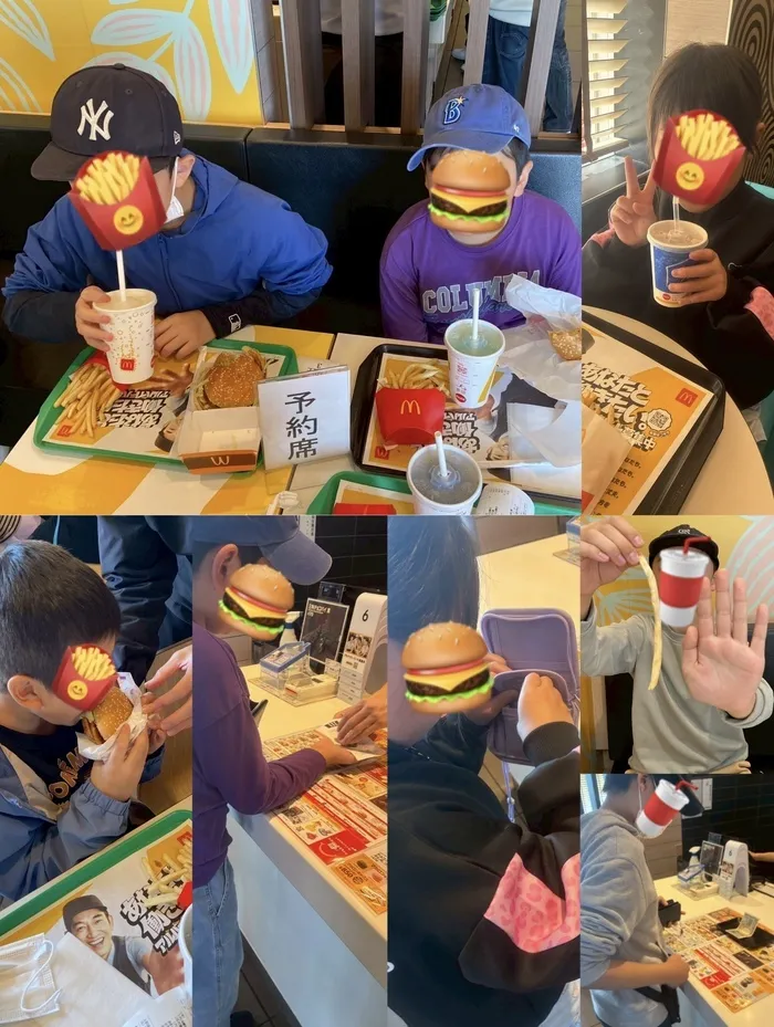 ハートフル・キッズ　古河店 【 送迎有】/マクドナルドでお昼ご飯🍟🍔🌟