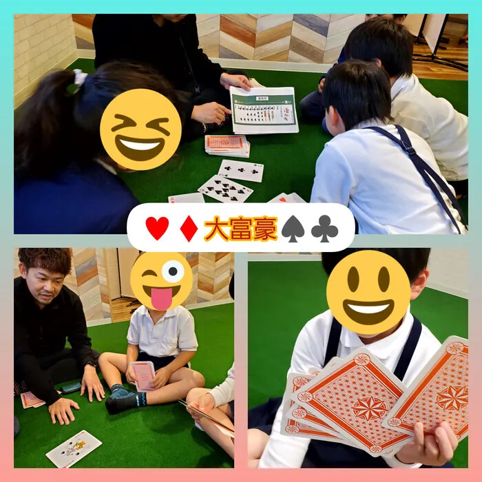 BEAR KIDS野江店/トランプゲーム！大富豪♥️♦️♠️♣️