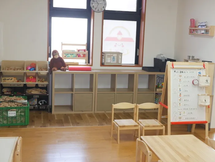 ゆっくりとお絵かき等ができるお部屋