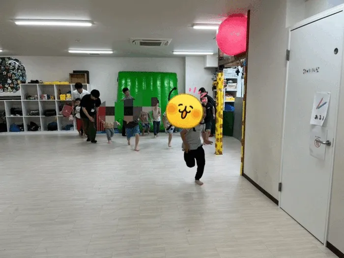きりんのあくび　kids　つるみ/シャトルラン🏃‍♀️