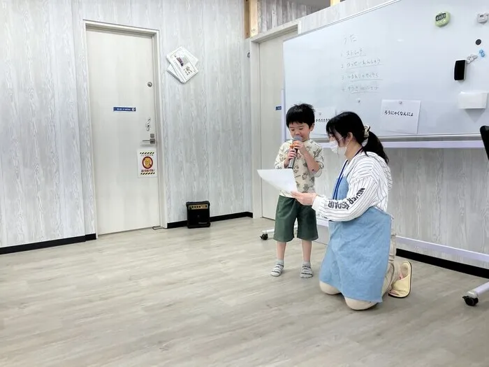 ブロッサムジュニア長久手藤が丘教室/集団活動　「歌」