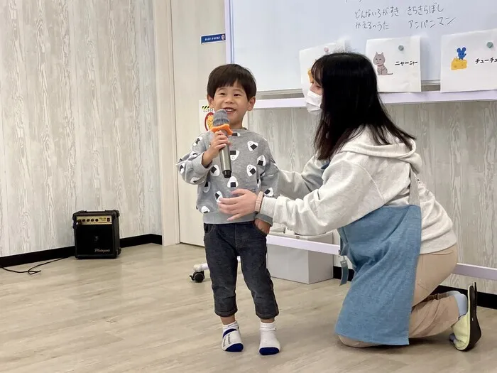 ブロッサムジュニア長久手藤が丘教室/集団活動「歌」