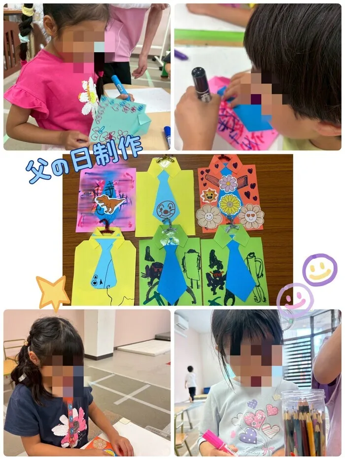 まんまるキッズ鶴見教室/父の日製作