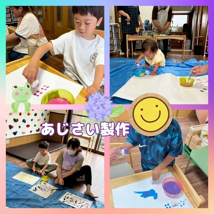 【新規児童募集中】 児童発達支援 じゅびこるーむ/６月製作