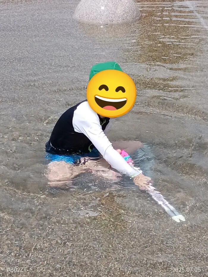 こぱんはうすさくら小田原東町教室/秦野カルチャーパーク　じゃぶじゃぶ池に行ってきました♪