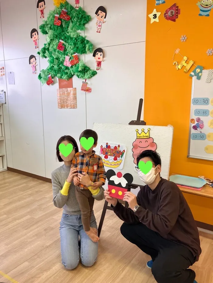 こぱんはうすさくら　さいたま宮原教室【児発　空き枠あり】【作業療法士 配置】/12月のお誕生日会