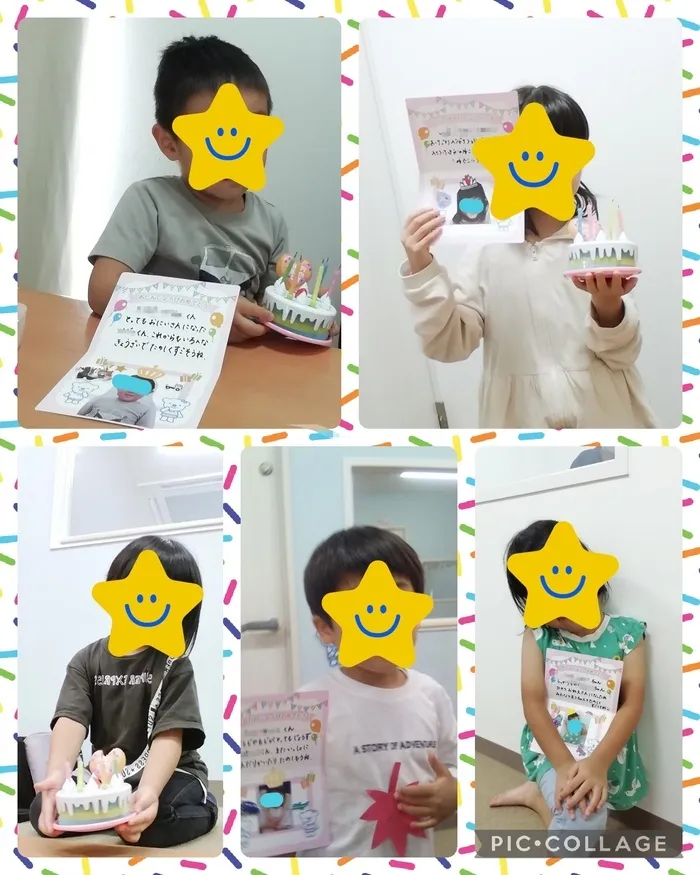 【0～6歳平日/土日共に空きあります♪】コペルプラス鶴ヶ島教室/お誕生日のお祝いをしました🎂