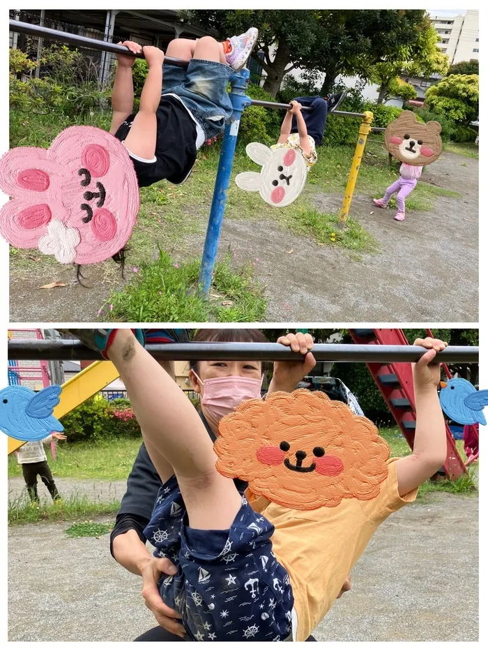 メリーほっと【10時から16時の6時間長時間/集団療育】/上手に焼けました🍖