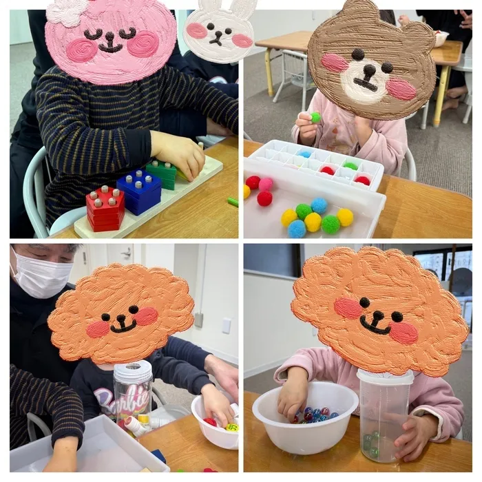 メリーほっと【10時から16時の6時間長時間/集団療育】/今日はみんなでお勉強📚