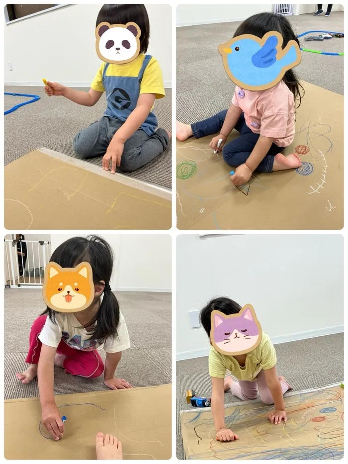 メリーほっと【10時から16時の6時間長時間/集団療育】/みんなで楽しいお絵描きタイム🎶