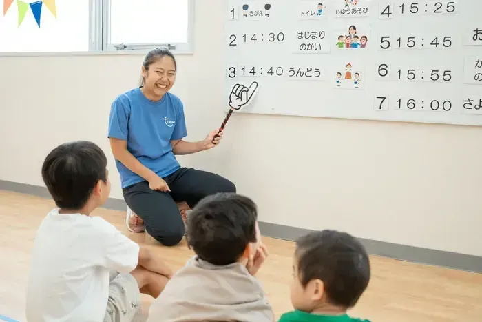 【運動療育】TAKUMI（たくみ）センター南教室/ハンカチ落としの様子✨