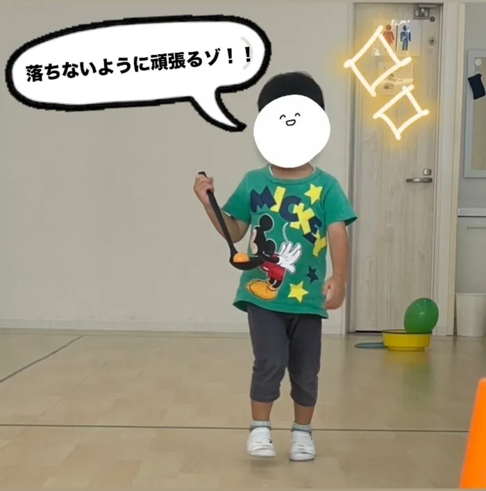 【運動療育】TAKUMI堺教室/ピンポン玉お玉リレーの様子をご紹介😲