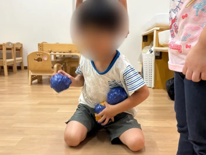 こども発達らぼ&kids相模原　[１日預かり・ 送迎あり ]/ボール入れ😆🖐️