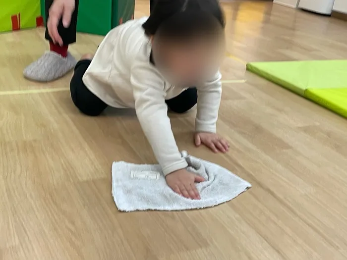 こども発達らぼ&kids相模原　[１日預かり・ 送迎あり ]/お掃除の様子🎶
