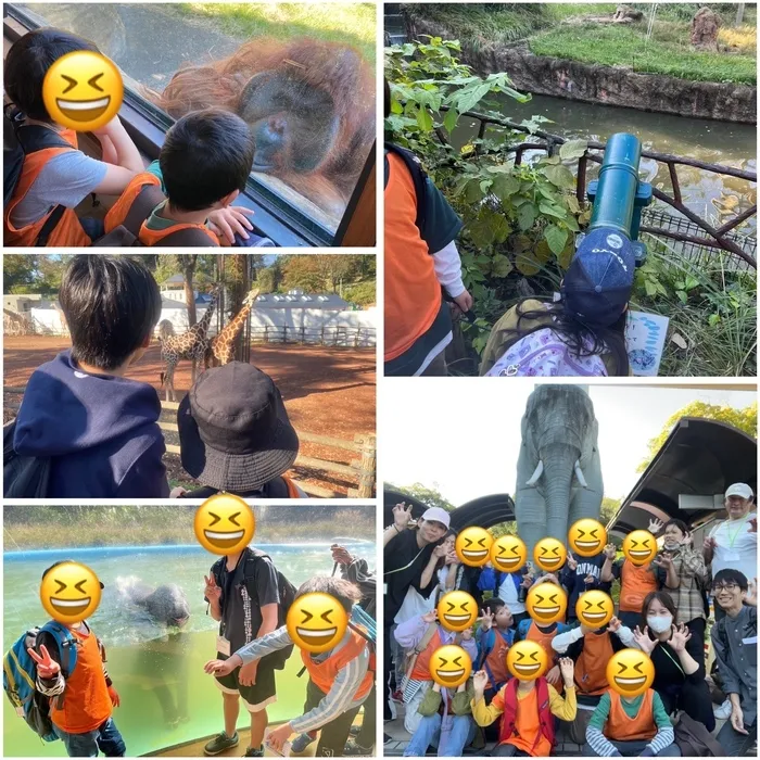 ブロッサムジュニア 向ヶ丘遊園教室/多摩動物公園遠足🎒🍱