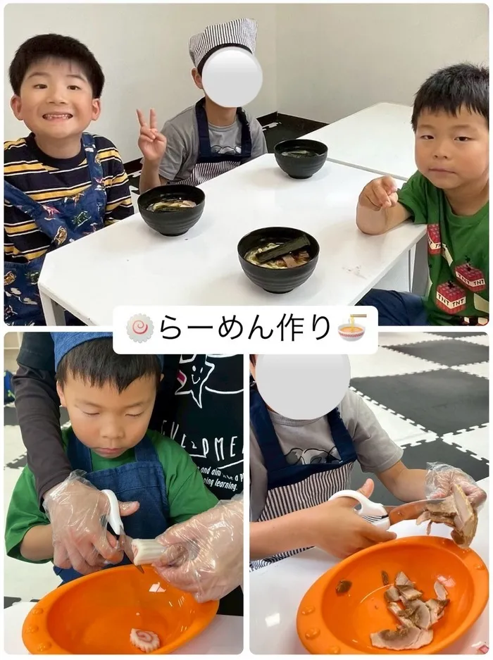 【2024年6月新規オープン！】【送迎あり！】チャイルドウィッシュきくち２/らーめんづくり