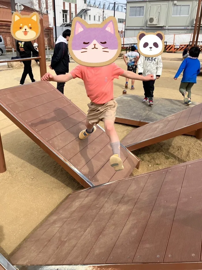 【言語聴覚士の個別あり】　育＜はぐくみ＞　鷺洲教室/尼崎城址公園に行ってきました！