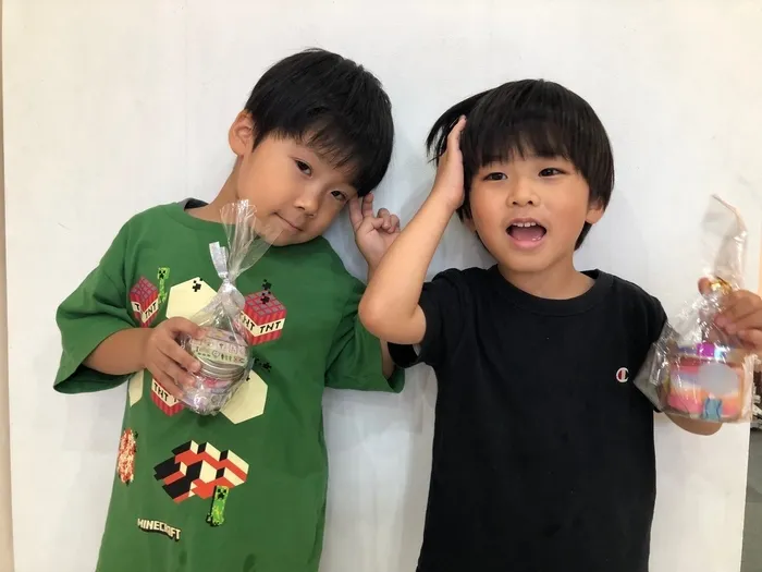 【ABA個別療育・集団療育】【祝日OK・送迎あり】ナチュラルこどもハウス鶴見区店/塩キャンドル作り