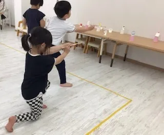 らいふテラス蛍池/　割りばし鉄砲🔫