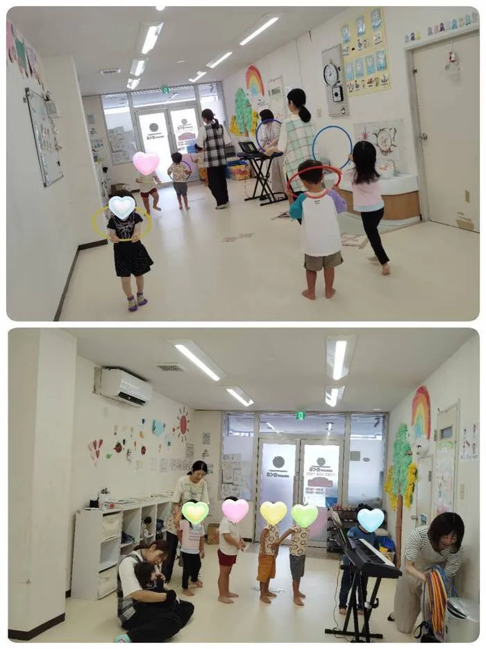 こぱんはうすさくら庚午【集団～個別まで!・土日祝も開所してます】/リトミックの様子