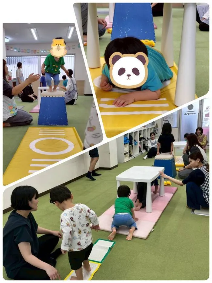 こぱんはうすさくら庚午【集団～個別まで!・土日祝も開所してます】/体操がんばってます！
