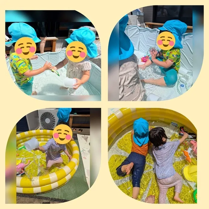 TENT2/プール遊びが始まりました(о´∀`о)