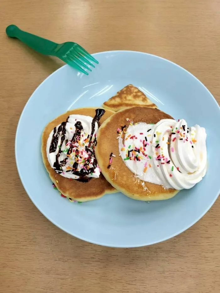 放課後等デイサービスステップアップ/☆手作りおやつ☆ホットケーキ