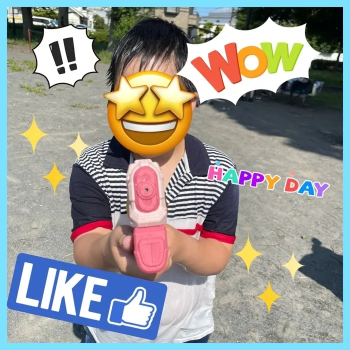 【新規利用者様募集中♪】おもちゃ箱まちだ/☆水鉄砲遊び☆