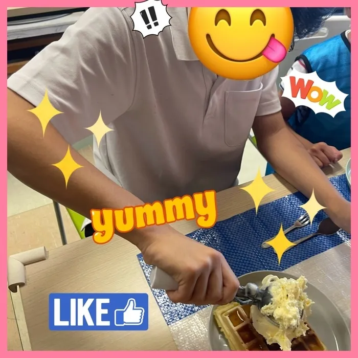 【新規利用者様募集中♪】おもちゃ箱まちだ/☆ワッフル作り☆