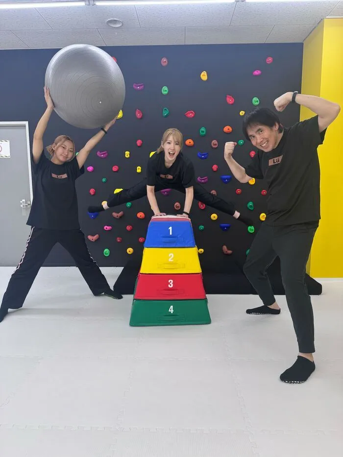 Lii sports studio浜松高林/粗大運動が微細運動に繋がる？🤔
