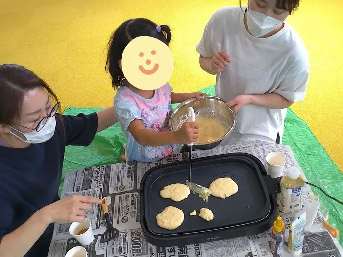 カラメル 【今なら空きあり！言語聴覚士・理学療法士在籍！送迎(カラメルから車で10分圏内)あり！見学随時受付中♪】/クッキングをしました♪